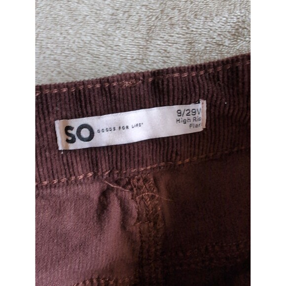 SO high waisted flare jeans size 29 corduroy - Picture 4 of 8